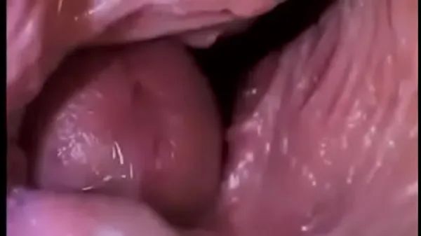 Ống ấm áp Dick Inside a Vagina lớn
