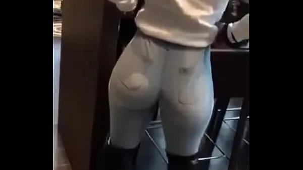 Big ASS IN JEANS warm Tube