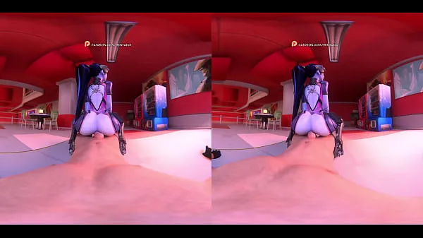 Grote Widowmaker VR Pussy grind [Patreon HentaiVR warme buis