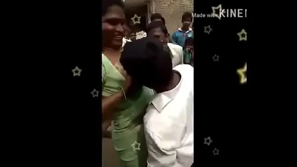 Stort Telugu aunty recording dance varmt rör