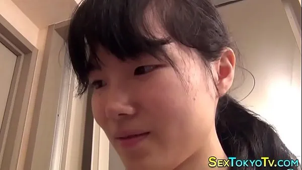 Ống ấm áp Japanese lesbo teenagers lớn