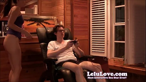 Ống ấm áp Lelu Love Fucks Her Gamer Boyfriend lớn