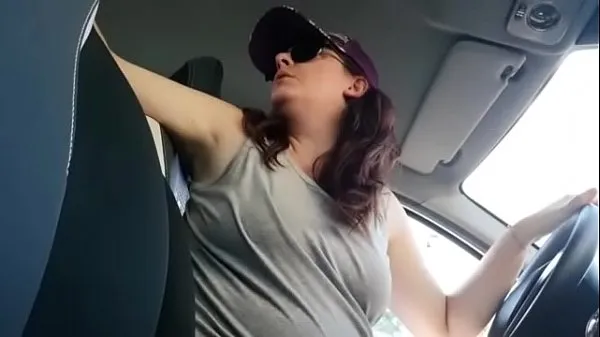 Big Great masturbation in the car with a mega super wet orgasm for you warm Tube