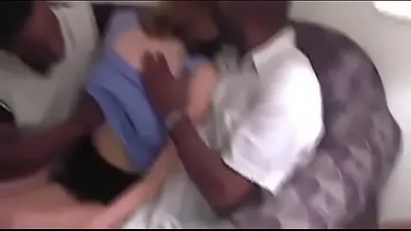 Big Two black men fornicate my wife warm Tube