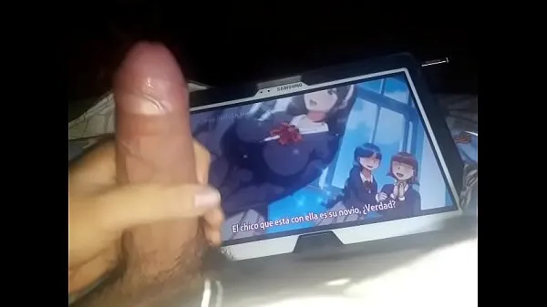 Nagy Second video with hentai in the background meleg cső
