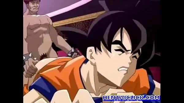 Stort Goku take a dick in his ashola varmt rör
