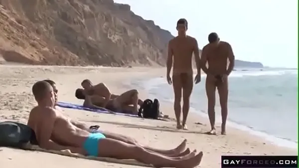 Stort Public Sex Anal Fucking At Beach varmt rør