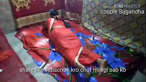 Stort hot hindi pornstar Sugandha bhabhi fucking in bedroom with cableman varmt rør