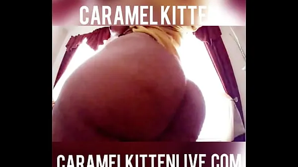 Velká Thick Heavy Juicy Big Booty On Caramel Kitten teplá trubice