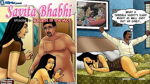 Savita Bhabhi Episode 73 - Caught in the Act Tiub hangat besar