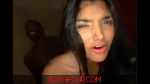 Ống ấm áp Indian Girl I Met on Wanted To Try Out Bbc lớn