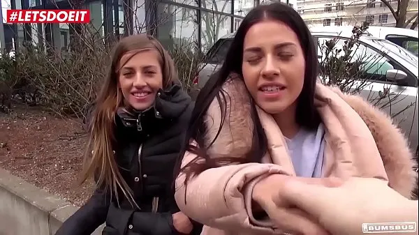큰 LETSDOEIT - Stunning twins get wild fuck on the road in Berlin (Silvia Dellai, Eveline Dellai 따뜻한 튜브