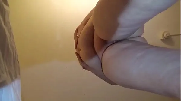 Big Bbw huge tit wife fucked and creampied...view from below warm Tube