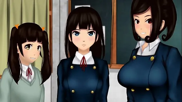 Big Deceived Student Council After School 3D By: shanghai-bulldog warm Tube