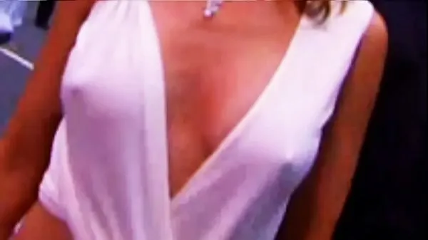 Μεγάλος Kylie Minogue See-Thru Nipples - MTV Awards 2002 θερμός σωλήνας
