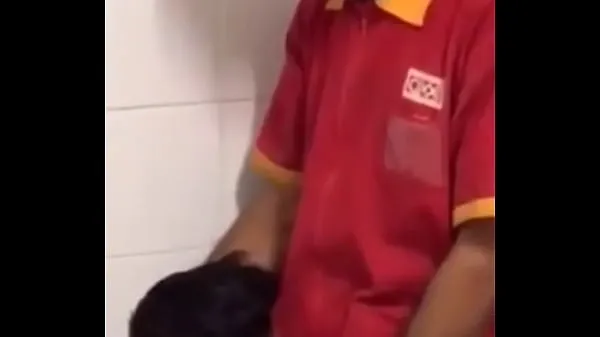 Stort Blowjob to employee of the OXXO varmt rør