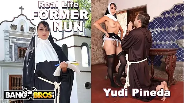 BANGBROS - Sacrilegious REAL LIFE Former Nun Yudi Pineda Has Secret Desires Tabung hangat yang besar