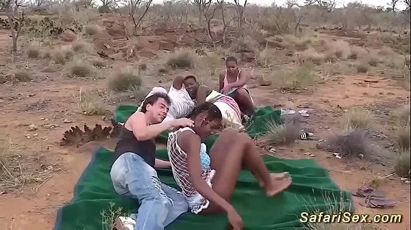Μεγάλος real african safari groupsex orgy in nature θερμός σωλήνας