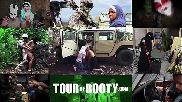TOUR OF BOOTY - American Soldiers Sample The Local Cuisine While On Duty Overseas أنبوب دافئ كبير