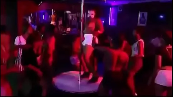 큰 Nigerian nightclub (Nollywood scene 따뜻한 튜브