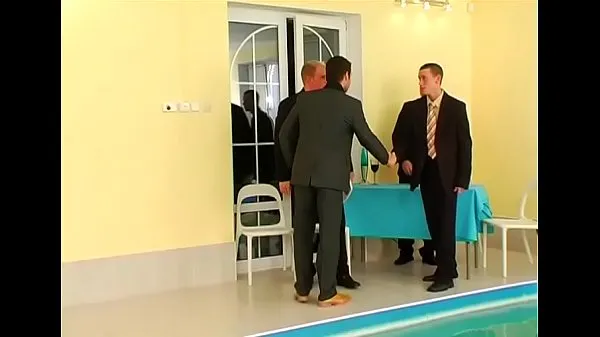 Büyük Full blown sex party begins in the centre of a prison sıcak Tüp