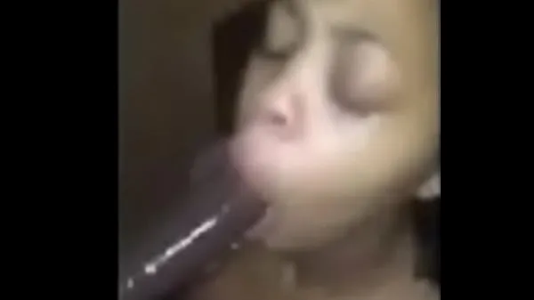 Big 19yo black girl sucking big dick - watch live at warm Tube