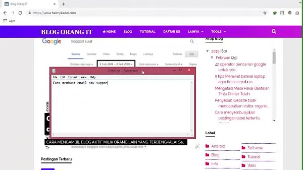 Complete tutorial on creating edu email for googledrive unlimited Tiub hangat besar