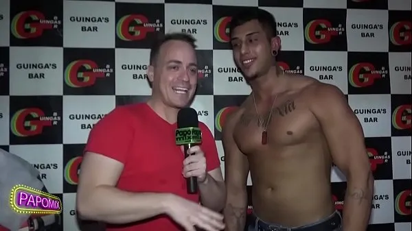 Nagy Guingas Bar stripper with Bruno Andrade meleg cső