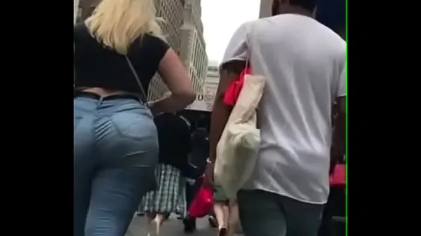 Büyük candid street jeans 1 sıcak Tüp