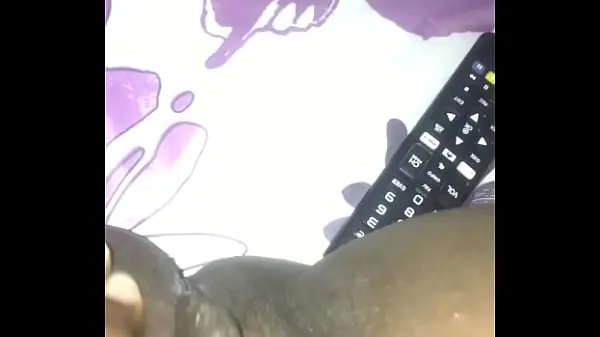 Stort Black girl from rd masturbating varmt rør
