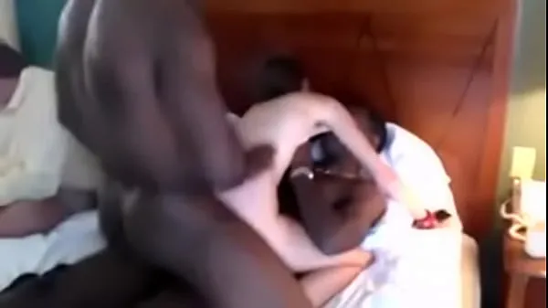 Big wife double penetrated by black lovers while cuckold husband watch warm Tube