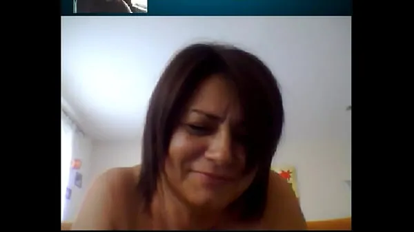 Grote Italian Mature Woman on Skype 2 warme buis