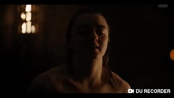 Arya Stark sex scene أنبوب دافئ كبير