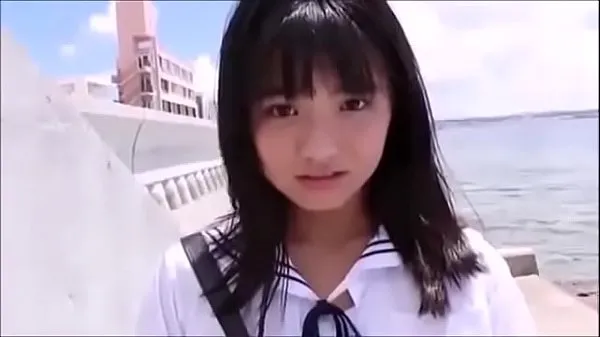 Stort Japan cute girl varmt rør