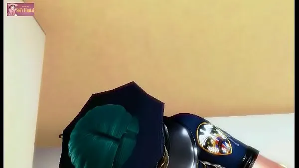 Stort Hentai 3D - Police girl & Gangster varmt rør