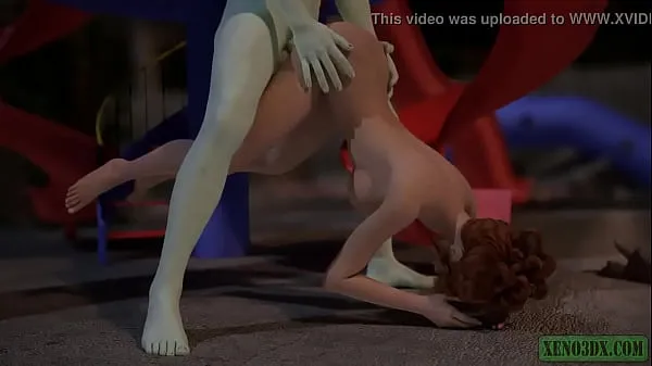 Ống ấm áp Sad Clown's Cock. 3D porn horror lớn