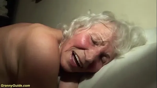 extreme horny 76 years old granny rough fucked Tiub hangat besar