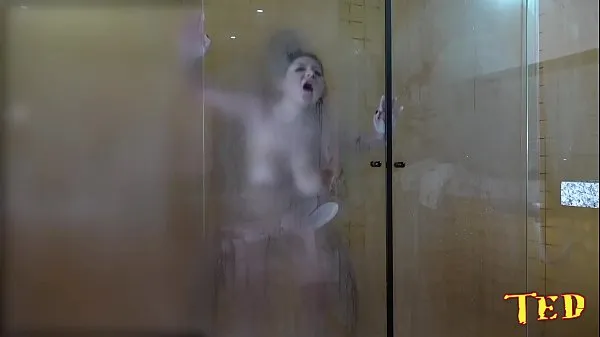 큰 The gifted took the blonde in the shower after the scene - Rafaella Denardin - Ed j 따뜻한 튜브