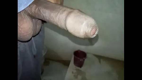 Velká Young indian boy masturbation cum after pissing in toilet teplá trubice