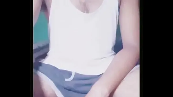Gay boy shows his dick and jerk off Tabung hangat yang besar