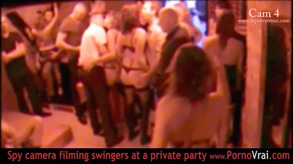 큰 French Swinger party in a private club part 04 따뜻한 튜브