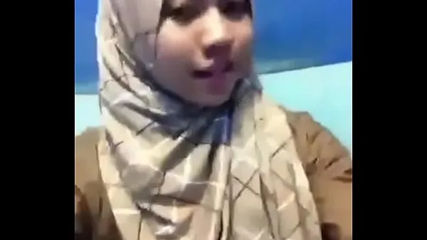 Stort Malay Hijab melayu nude show (Big boobs varmt rør