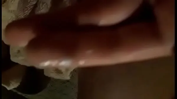 Big Cum on fingers warm Tube