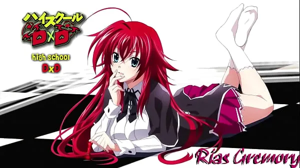 Grote anime h. Rias Gremory warme buis