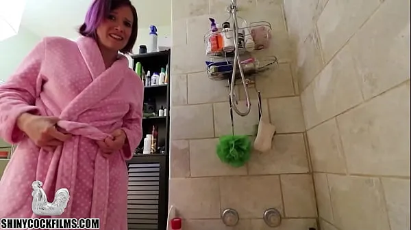 Büyük StepSon Guilt Trips StepMom Into Sponge Bath - Jane Cane sıcak Tüp