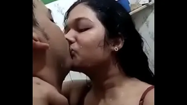 Ống ấm áp Desi Indian girlfriend with officer lớn