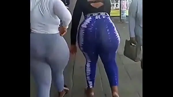 Veľká African big booty teplá trubica