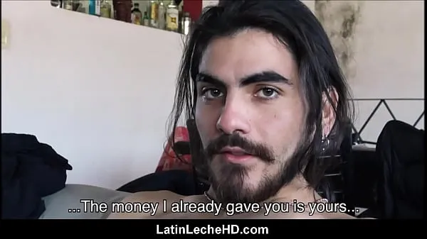 大Horny Straight Young Latino Boy Pays Male Roomie With Sex暖管