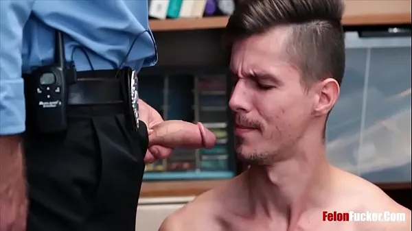 Big Super Straight Bro Sucks Gay Cop To Get Out Of A Sticky Situation warm Tube