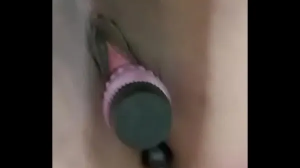 Double penetration with a vibrating dildo and Chinese anal beads to enjoy deliciously while I record her and listen to her moan أنبوب دافئ كبير